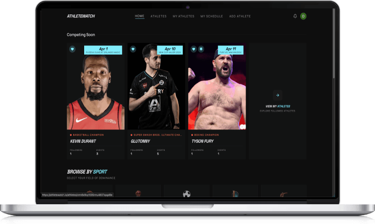 AthleteWatch - Application de suivi sportif